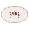 Prato OVAL Greengate Cindarella White 24cm